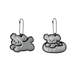 Coi Puppy Reflective Keychain