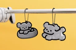 Coi Puppy Reflective Keychain