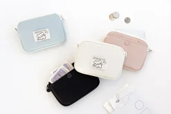Coi Puppy Twill Card Pouch