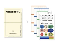 Collect Ticket Book Binder