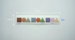 Color Block Shape Sticker v1