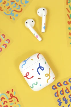 Color Combo Alphabet Removable Sticker