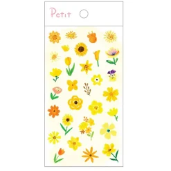 Colored Pencil Drawing Flower Sticker