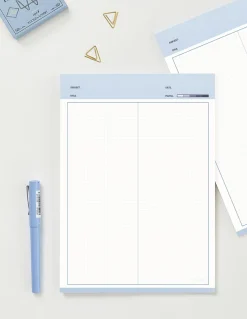 Color Energy B5 Grid Notepad