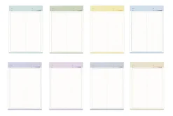 Color Energy B5 Grid Notepad