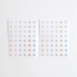 Colorful Circle Ring Sticker