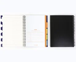 Colorful Index A5 Spiral Lined Notebook