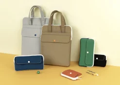 Colorful Nylon 11 in. Tablet Tote