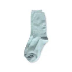 Colorful Ribbed Crew Women Socks