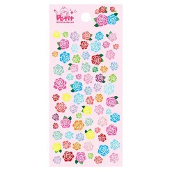 Colorful Rose Deco Sticker