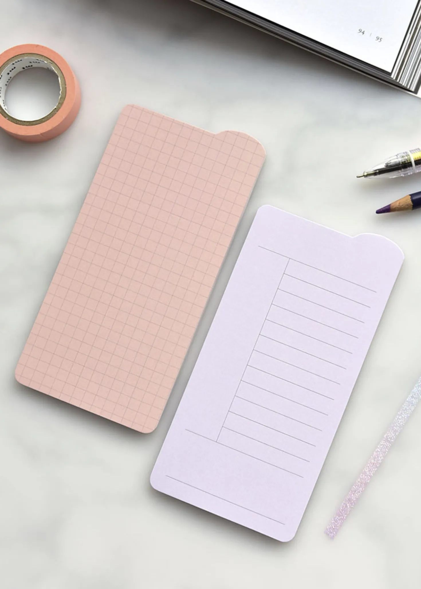 Colorful Rounded Edge Index Sticky Note