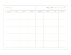 Colorful Weekly Diary Scheduler v8