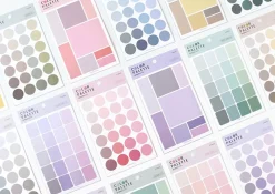 Color Palette Deco Sticker