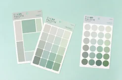 Color Palette Deco Sticker