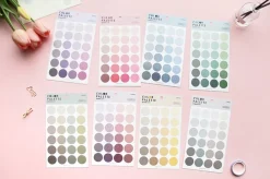 Color Palette Deco Sticker