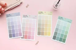 Color Palette Deco Sticker