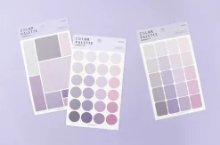 Color Palette Deco Sticker