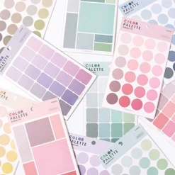 Color Palette Deco Sticker