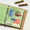 Color Pencil Drawing 6 Ring A6 Wide Note Refill