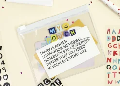 Color Recipe Alphabet Removable Sticker