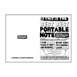 Comic Book Themed Plain Notebook