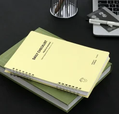 Compact A5 Hardcover Checklist Notebook