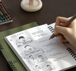 Compact A5 Hardcover Idea Notebook