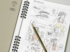 Compact A5 Hardcover Idea Notebook