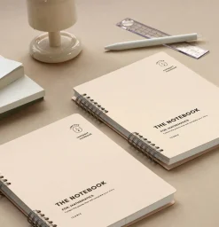 Compact A5 Hardcover Math Notebook