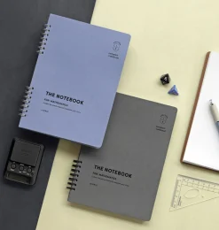 Compact A5 Hardcover Math Notebook