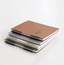 Compact A5 Hardcover Math Notebook