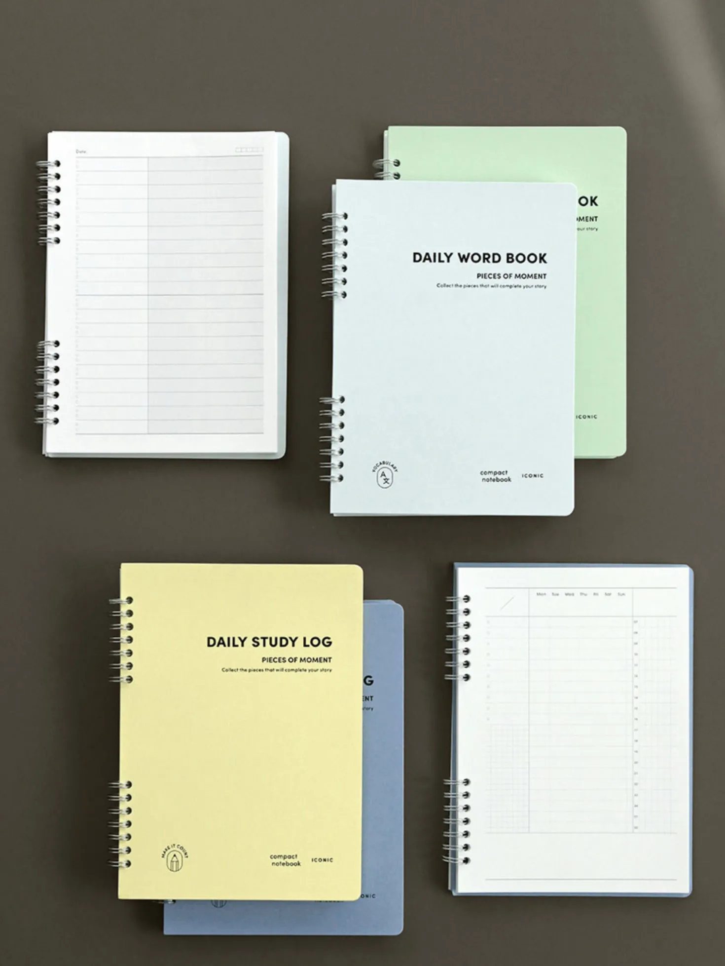 Compact A5 Hardcover Word Notebook