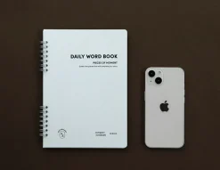 Compact A5 Hardcover Word Notebook
