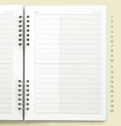 Compact A5 Hardcover Word Notebook