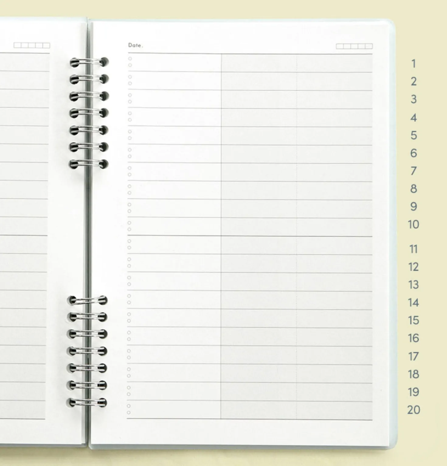 Compact A5 Hardcover Word Notebook