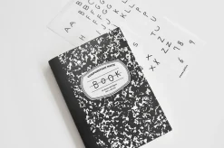 Composition A6 Plain Notebook v2