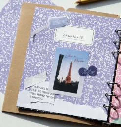 Composition 6 Ring A6 Wide Cover Paper Refill