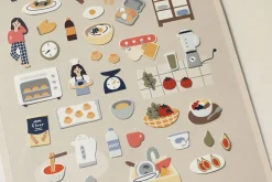 Cooking Vlog Deco Sticker