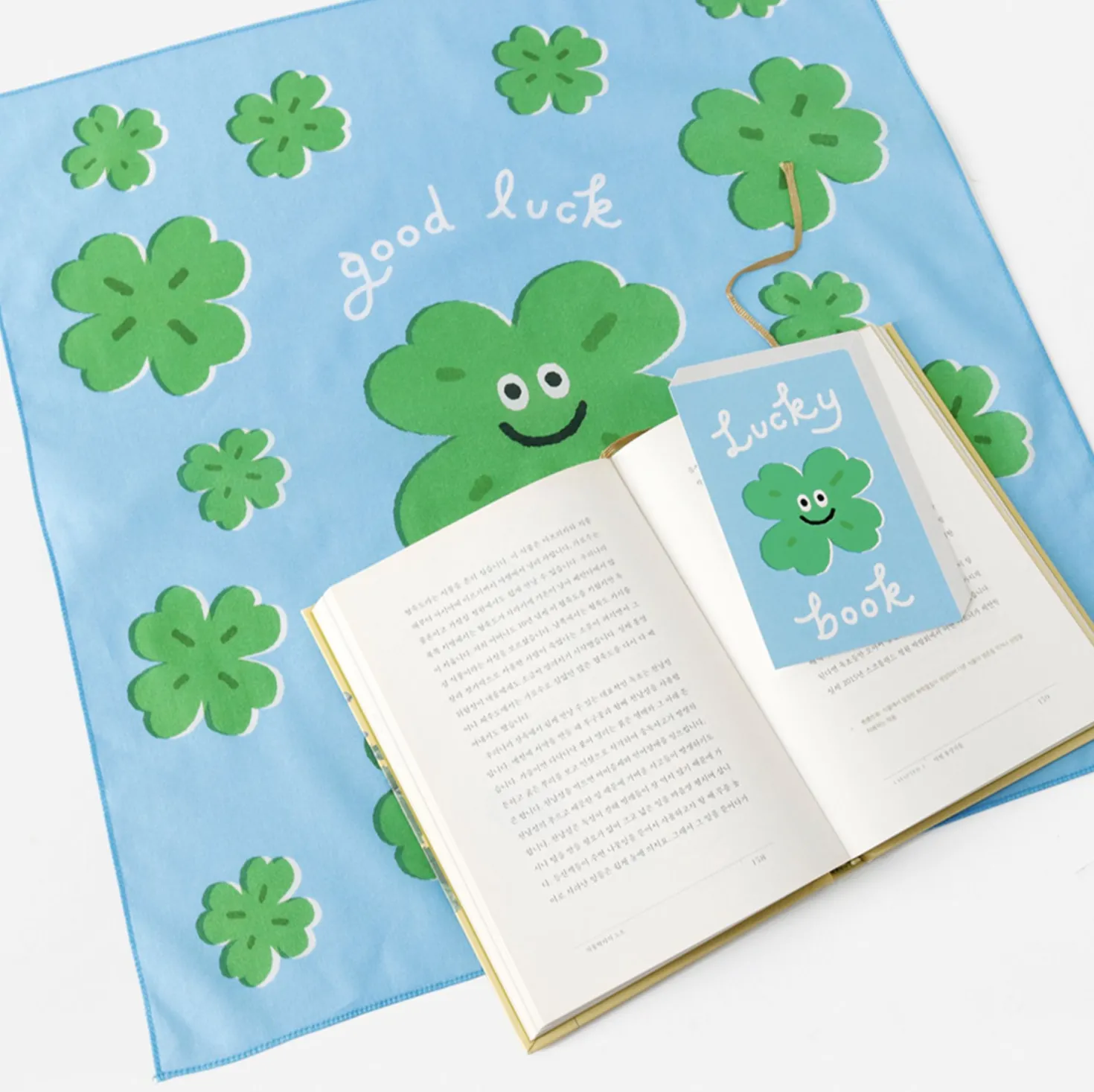 Cotton Illustration Handkerchief