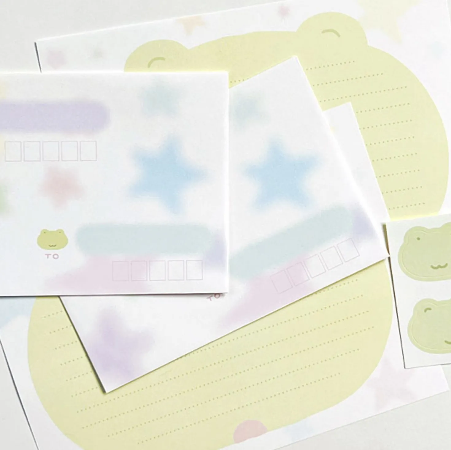 Cow & Frog Letter Set