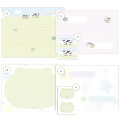 Cow & Frog Letter Set