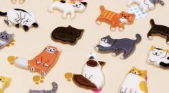 Cozy Cat Puffy Sticker