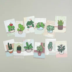 Cozy Home Houseplant Postcard