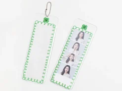 4 Cut Slim Photo Holder Key Chain