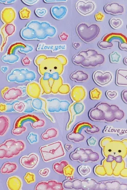 Cyber Love Twinkle Deco Sticker