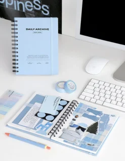 Daily Archive Spiral Notebook