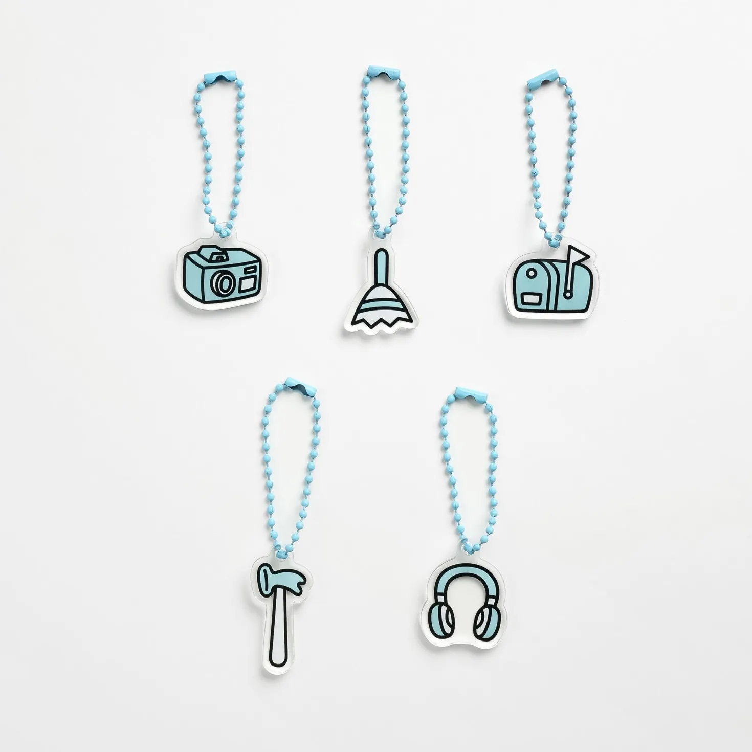 Daily Mono Acrylic Key Chain