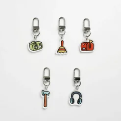 Daily Routine Acrylic Key Ring
