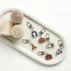 Daily Routine Acrylic Key Ring