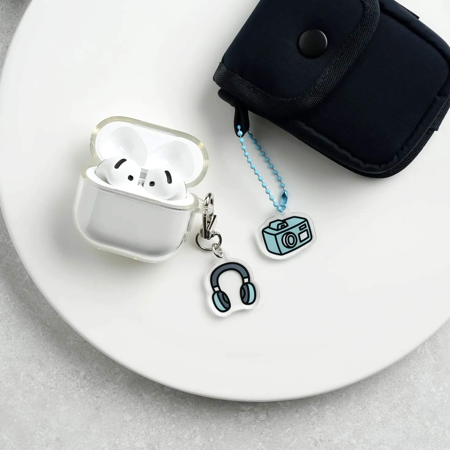 Daily Routine Acrylic Key Ring